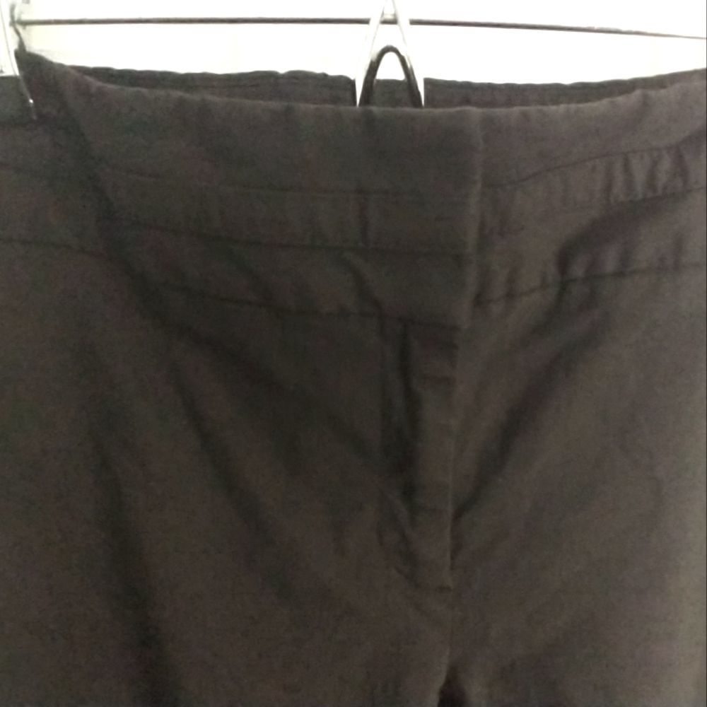 Rafaella womans  10 dark brown straight leg casual office workwear pants
